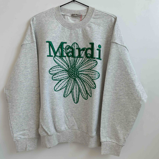Mardi Mercredi マルディメクルディ　スウェット　刺繍　新品未使用(トレーナー/スウェット)