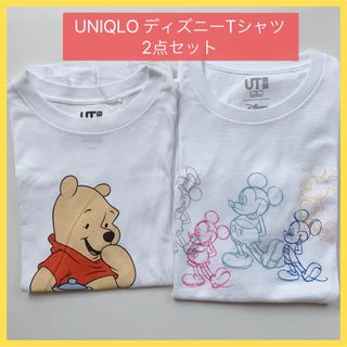 ユニクロ(UNIQLO)のUNIQLO ユニクロ　ディズニー　Tシャツ　セット(Tシャツ(半袖/袖なし))