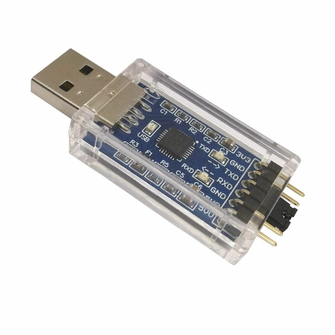 DSD TECH TTL-USB コンバーター CP2102N チップ付き Wi スマホ/家電/カメラのPC/タブレット(PC周辺機器)の商品写真