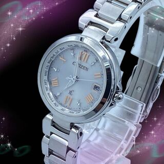 CITIZEN - 《美品　稼動品》　シチズン　クロスシー　ハッピーフライト　防水　レディース腕時計
