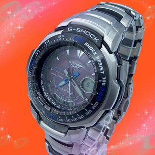 カシオ(CASIO)の《美品　稼動品》　カシオ　Gショック　THE G  防水　メンズ腕時計(腕時計(アナログ))