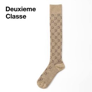 DEUXIEME CLASSE - 新品☆ドゥーズィエムクラス jacquard socks ベージュ