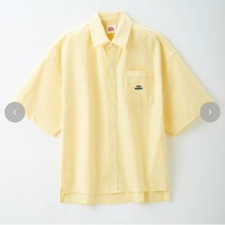 シマムラ(しまむら)の【新品未使用】しまむら ＊ TOO SUNDAY オックスフォードシャツ 100(Tシャツ/カットソー)