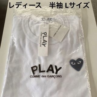 コムデギャルソン(COMME des GARCONS)の新品✨コムデギャルソン　プレイ　tシャツ レディース　半袖　(Tシャツ(半袖/袖なし))