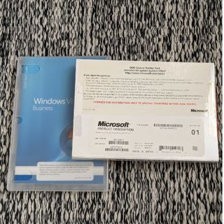 マイクロソフト(Microsoft)のwindows vista business 64 bit English(PCパーツ)