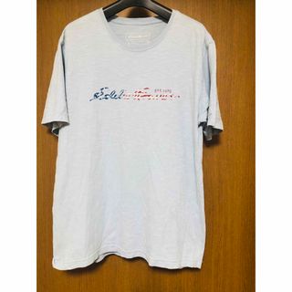 Eddie Bower エディバウワー　Tシャツ　ブルー(Tシャツ/カットソー(半袖/袖なし))