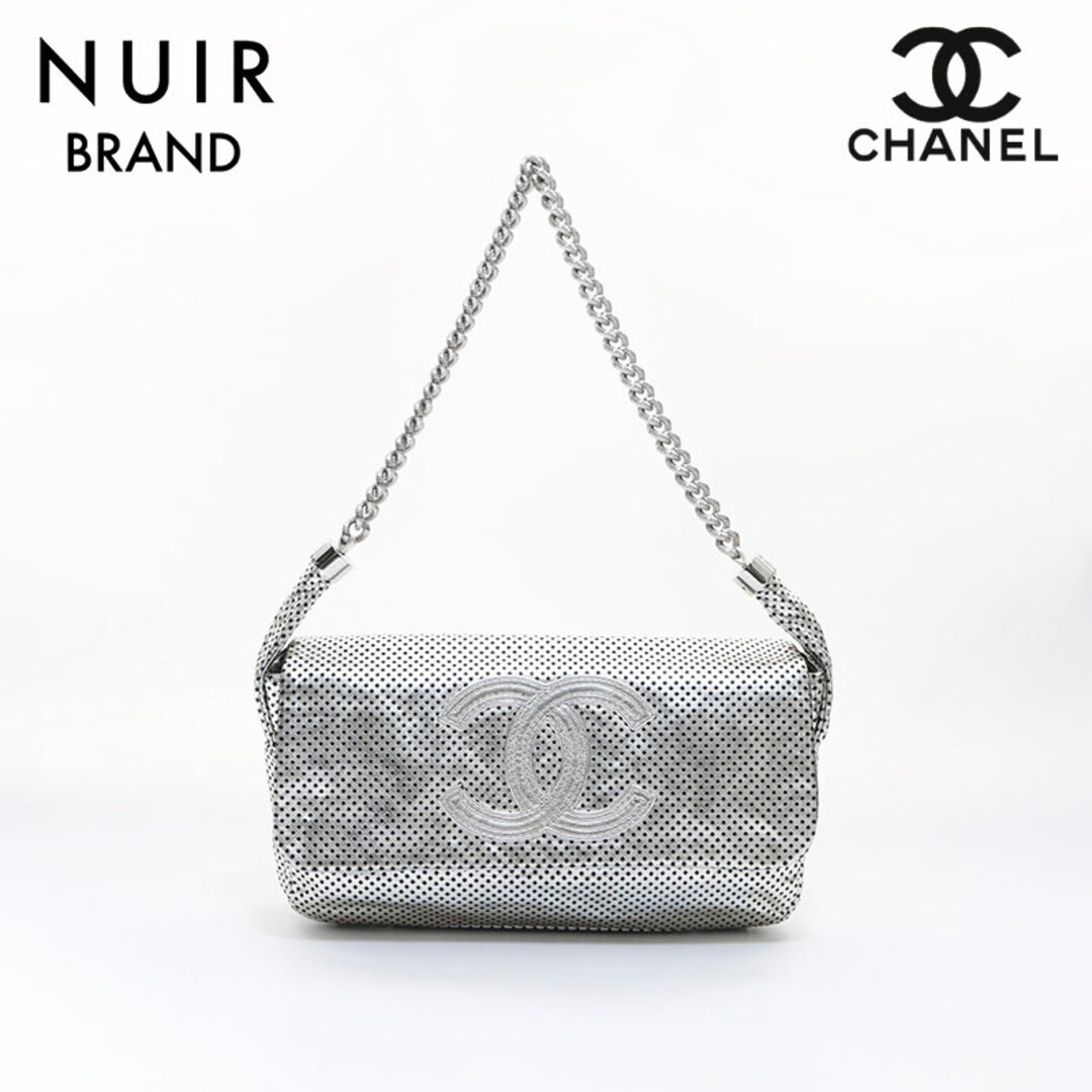 CHANEL(シャネル)のシャネル CHANEL 2008-2009 ココマーク パンチング ショルダーバッグ レディースのバッグ(ショルダーバッグ)の商品写真