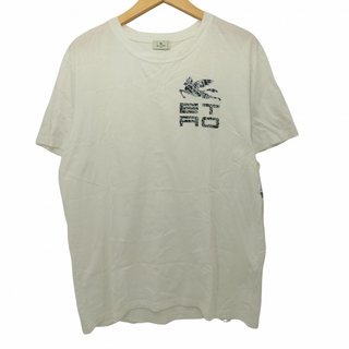 エトロ(ETRO)のETRO(エトロ) フロントロゴTシャツ メンズ トップス Tシャツ・カットソー(Tシャツ/カットソー(半袖/袖なし))