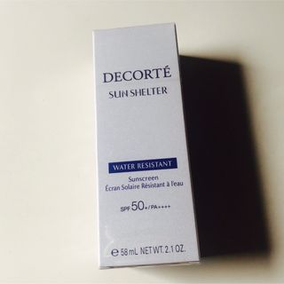 コスメデコルテ(COSME DECORTE)のコスメデコルテ　サンシェルター　ウォーターレジスタント　60g 新品未使用(日焼け止め/サンオイル)