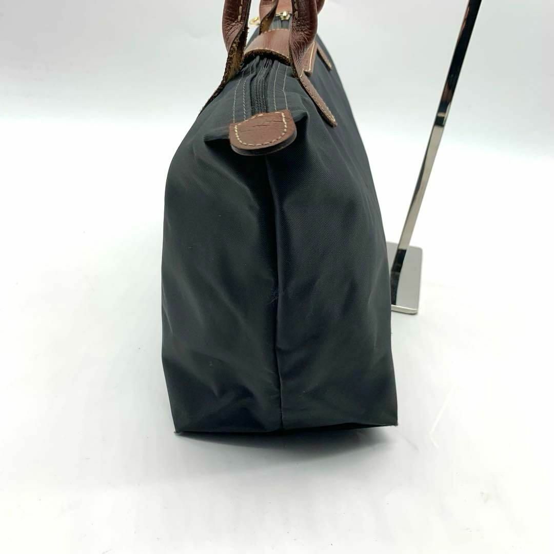 LONGCHAMP - 美品 ロンシャン プリアージュ トートバッグ グレー LONGCHAMP - 美品 ロンシャン プリアージュ トートバッグ グレー