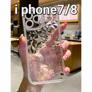 iPhone7ケース　iphone8ケース クリア  オシャレ スマホケース(Androidケース)
