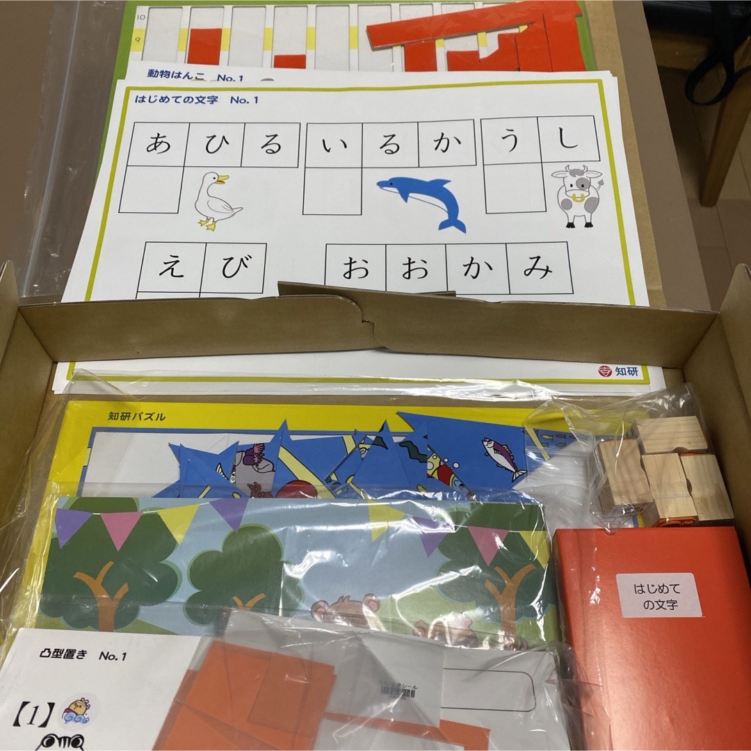 知研プログラム　T-6 T-7 キッズ/ベビー/マタニティのおもちゃ(知育玩具)の商品写真