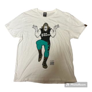 中古品 キン肉マン 新日本プロレス コラボ Tシャツ XL田口隆祐(Tシャツ/カットソー(半袖/袖なし))