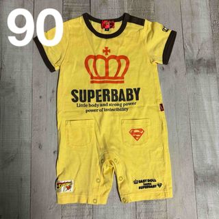 SUPERBABY - ● BABY DOLL loves SUPERBABY ロンパース 90●