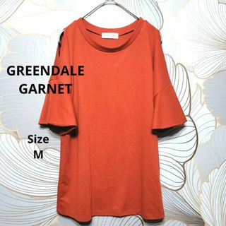 グリーンデイルガーネット(GREENDALE GARNET)の✧グリーンデイルガーネット✧トップス✧M✧ショルダーカットトップス✧(Tシャツ(半袖/袖なし))