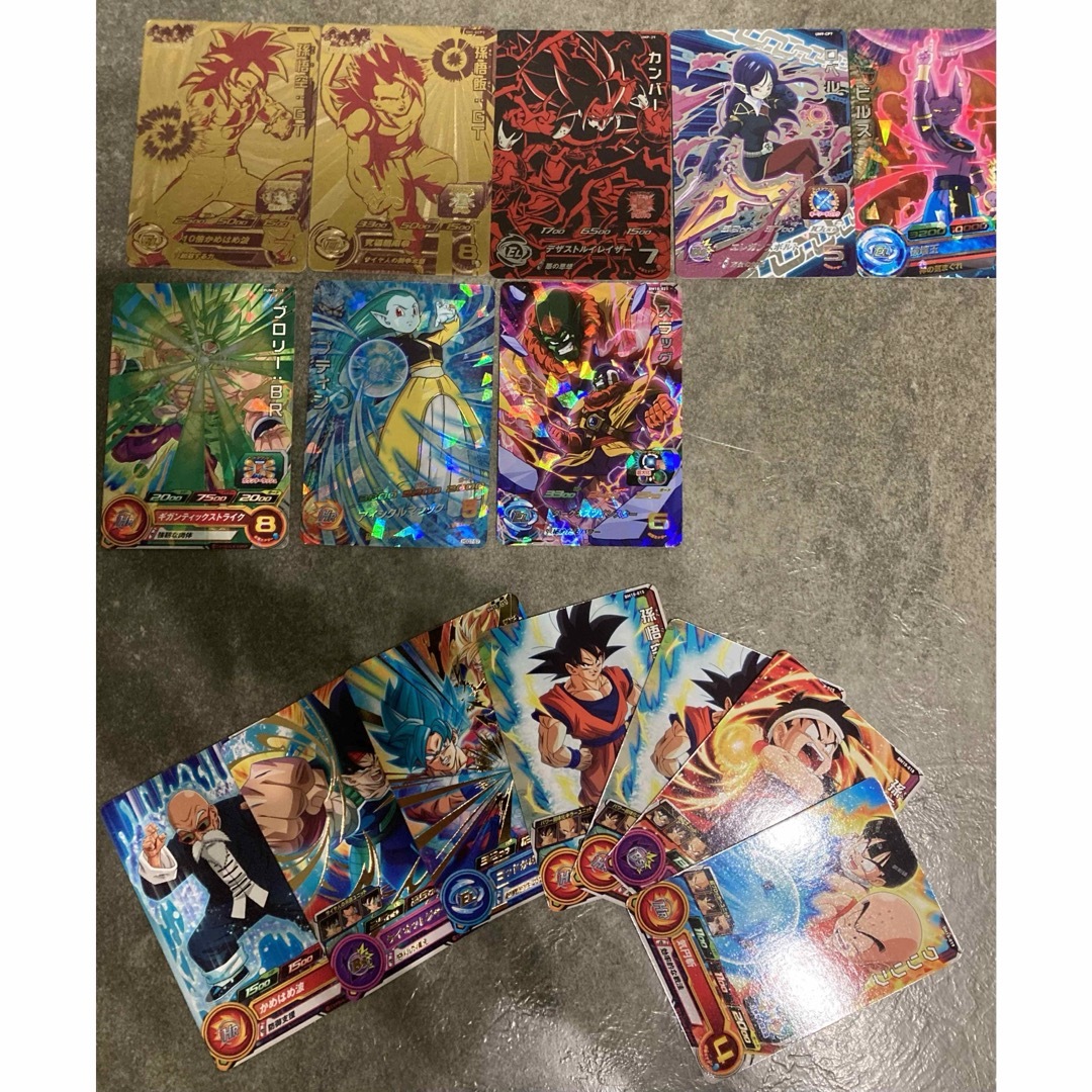 ドラゴンボール　ヒーローズ　引退カードセット エンタメ/ホビーのトレーディングカード(その他)の商品写真