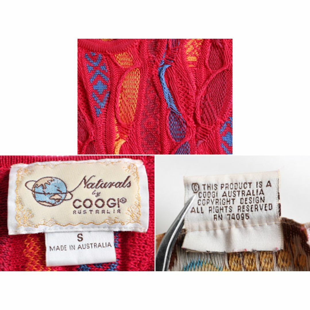 オーストラリア製 COOGI 3D 立体編み コットン ニット オーストラリア製 COOGI 3D 立体編み コットン ニット