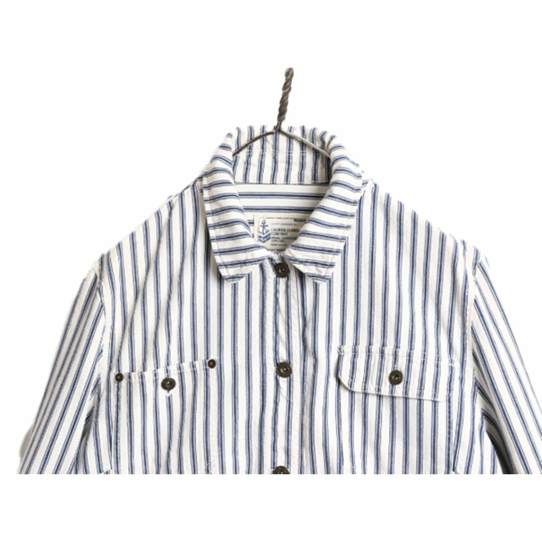 Ralph Lauren - 90s ラルフローレン ヒッコリー ストライプ Ralph Lauren - 90s ラルフローレン ヒッコリー ストライプ