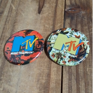 90's MTV 缶バッジ 2種