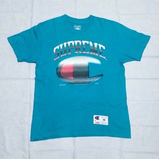 シュプリーム(Supreme)のSupreme Champion コラボ Tシャツ(Tシャツ/カットソー(半袖/袖なし))