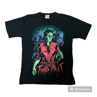 中古品 MICHAEL マイケルジャクソン THIS IS IT Tシャツ M(Tシャツ/カットソー(半袖/袖なし))