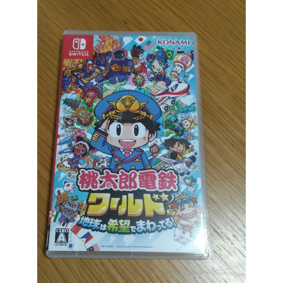 桃太郎電鉄ワールド ～地球は希望でまわってる！～ エンタメ/ホビーのゲームソフト/ゲーム機本体(家庭用ゲームソフト)の商品写真