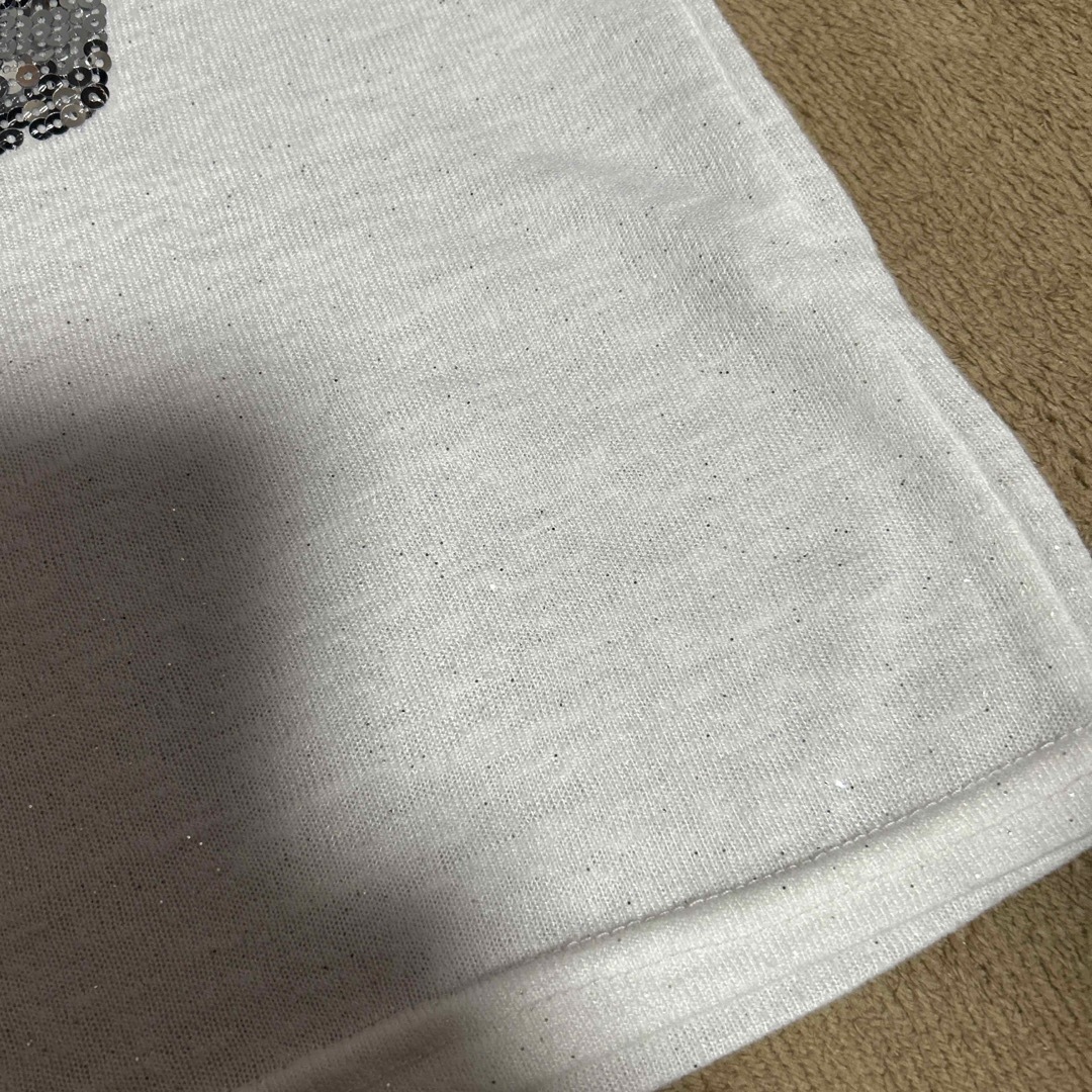 スパンコールTシャツ レディースのトップス(Tシャツ(半袖/袖なし))の商品写真