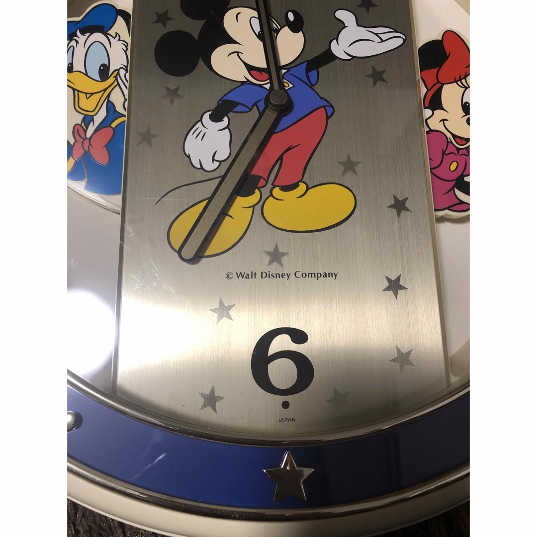 Disney - Disney ディズニー ミッキー 壁掛け時計 昭和レトロの Disney - Disney ディズニー ミッキー 壁掛け時計 昭和レトロの