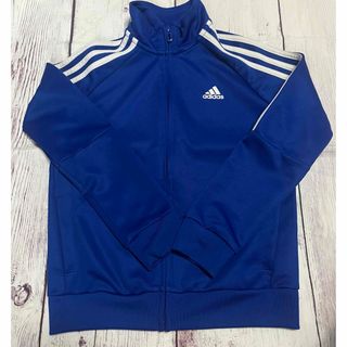 アディダス(adidas)の子ども服　ジャージ　ブルー　adidas  アディダス　130(Tシャツ/カットソー)