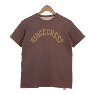 JOE McCOY ジョーマッコイ リバーシブル Tシャツ ブラウン アイボリー Size M(Tシャツ/カットソー(半袖/袖なし))