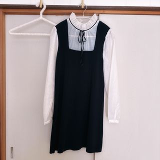 ザラ(ZARA)のZARA ニットワンピース Sサイズ(ひざ丈ワンピース)