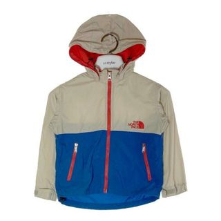 THE NORTH FACE - ★THE NORTH FACE ノースフェイス コンパクトジャケット キッズ NPJ21250 ベージュ × ブルー Size 110