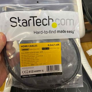 StarTech.com HDMI DVI-D変換ケーブル オス/オス HDDV(その他)