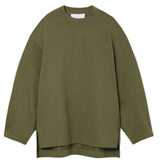 マメ(mame)のマメ クロゴウチ Cotton Long Sleeve Top BLACK(カットソー(長袖/七分))