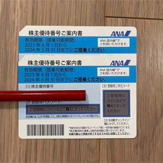 エーエヌエー(ゼンニッポンクウユ)(ANA(全日本空輸))のANA株主優待券 2枚(その他)