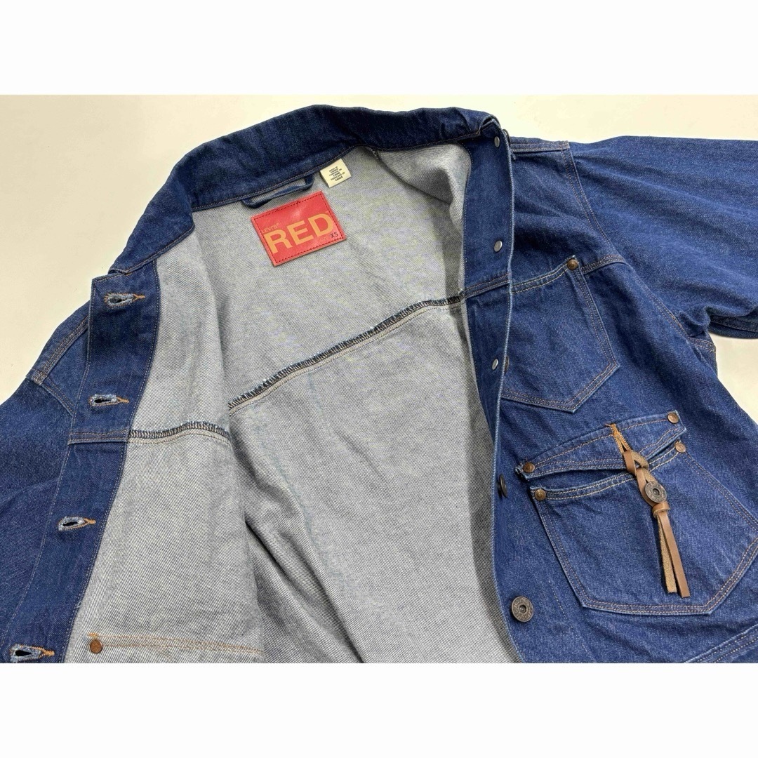 Levi's - LEVI'S リーバイス RED デニム ジャケット レディース Levi's - LEVI'S リーバイス RED デニム ジャケット レディース