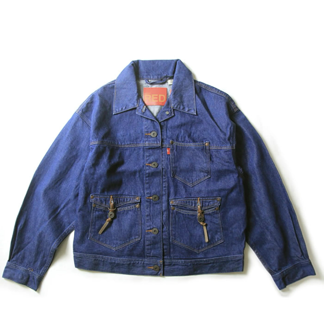 Levi's - LEVI'S リーバイス RED デニム ジャケット レディース Levi's - LEVI'S リーバイス RED デニム ジャケット レディース