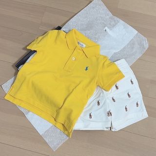 ポロラルフローレン(POLO RALPH LAUREN)のタグ付き新品未使用品 ポロラルフローレン  ポロシャツ&パンツセット(パンツ)