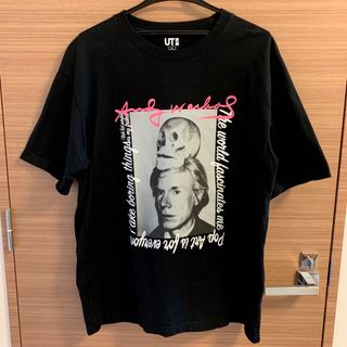 アンディウォーホル(Andy Warhol)の【新品同様】Lサイズ UT アンディウォーホル 名作プリント スカル Tシャツ(Tシャツ/カットソー(半袖/袖なし))