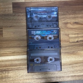 カセットテープ　メタルポジション 3本セット