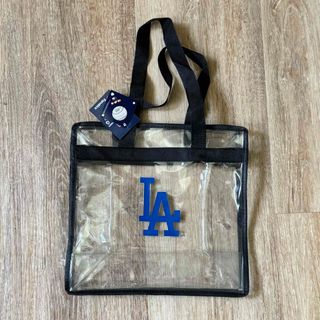 メジャーリーグベースボール(MLB)のロサンゼルス　ドジャース　トートバッグ　クリアバッグ　MLB公式(記念品/関連グッズ)