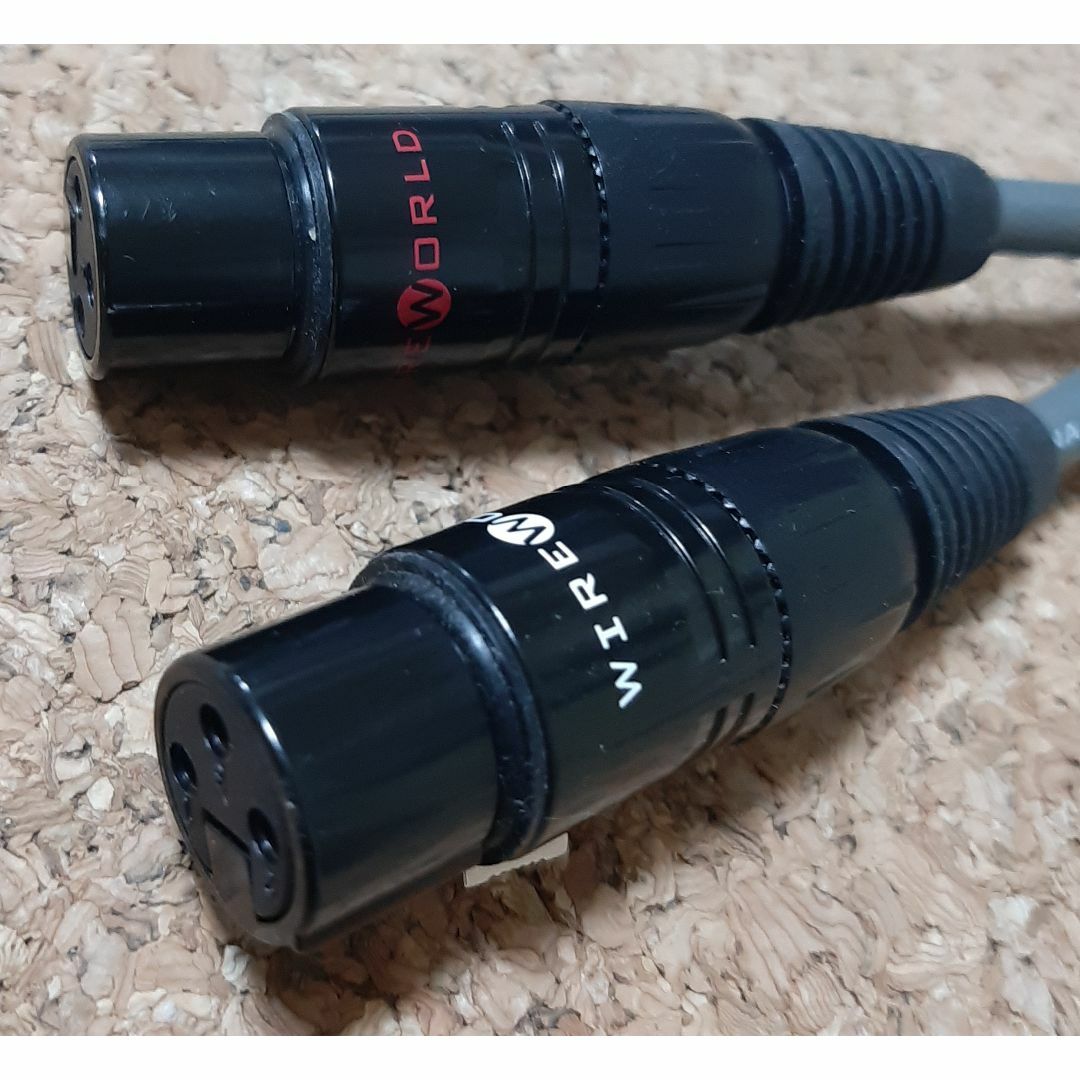 ☆極美☆WireWorld EQUINOX 8 XLR【1.0m】7N超高純度銅 スマホ/家電/カメラのオーディオ機器(その他)の商品写真