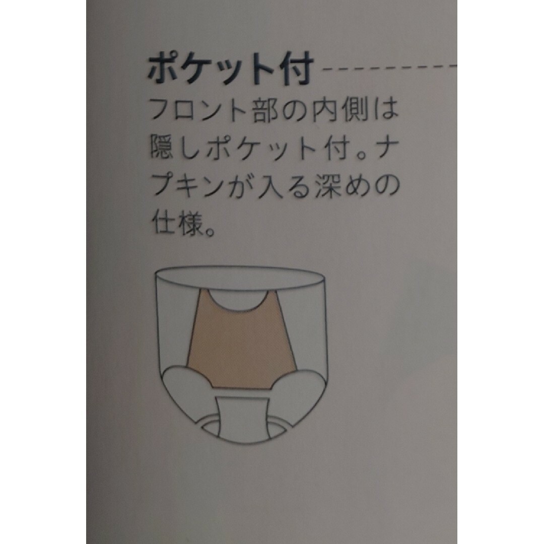 シャルレポケット付きサニタリーショーツSｻｲｽﾞブラック3枚セット入荷したて！ レディースの下着/アンダーウェア(ショーツ)の商品写真