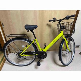 自転車　27インチ　Shimano 6段　オートライト(自転車本体)