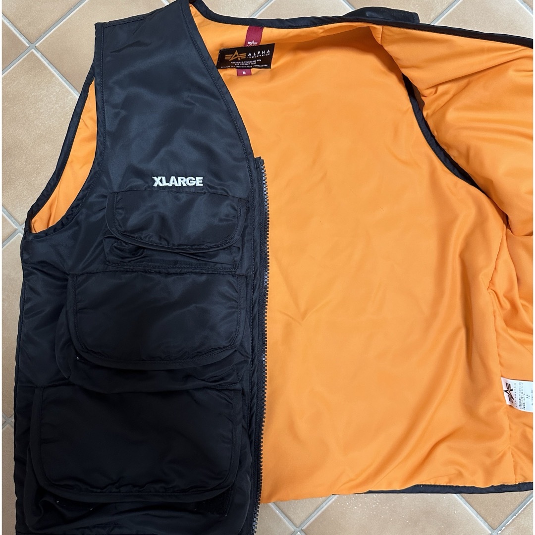 XLARGE - XLARGE×ALPHAコラボベストの通販 by shop|エクストラ XLARGE - XLARGE×ALPHAコラボベストの通販 by shop|エクストラ