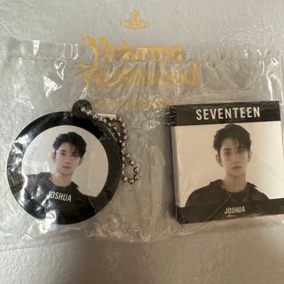 セブンティーン(SEVENTEEN)のセブチ　ジョシュア　レコードマグネットチャーム(アイドルグッズ)