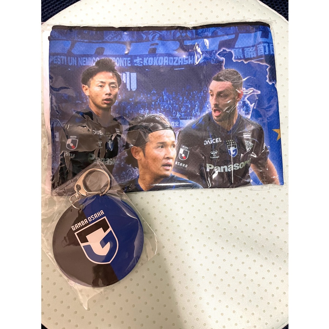 ガンバ大阪 冷感タオルセット スポーツ/アウトドアのサッカー/フットサル(応援グッズ)の商品写真