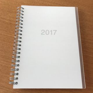 ムジルシリョウヒン(MUJI (無印良品))の無印良品 スケジュール帳 2017年(カレンダー/スケジュール)