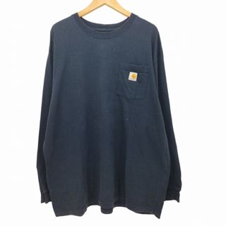 カーハート(carhartt)のCarhartt(カーハート) フロントロゴロングスリーブTシャツ メンズ(Tシャツ/カットソー(七分/長袖))