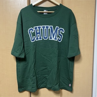 チャムス(CHUMS)の新品タグ付き CHUMS チャムス オーバーサイズドチャムスカレッジTシャツ(Tシャツ/カットソー(半袖/袖なし))
